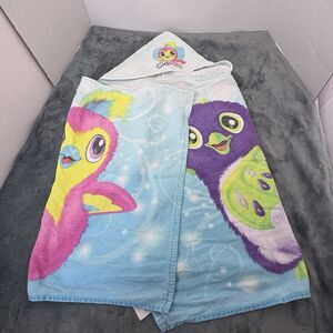 Hatchimals Hooded Towel Kids bath towel 22x51 cotton